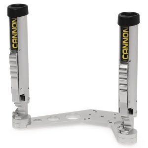 Downrigger Mount Rod Holder - Silver