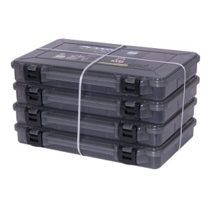 KVD 4-Pack 3700 Stowaway Smoke with Black Latches