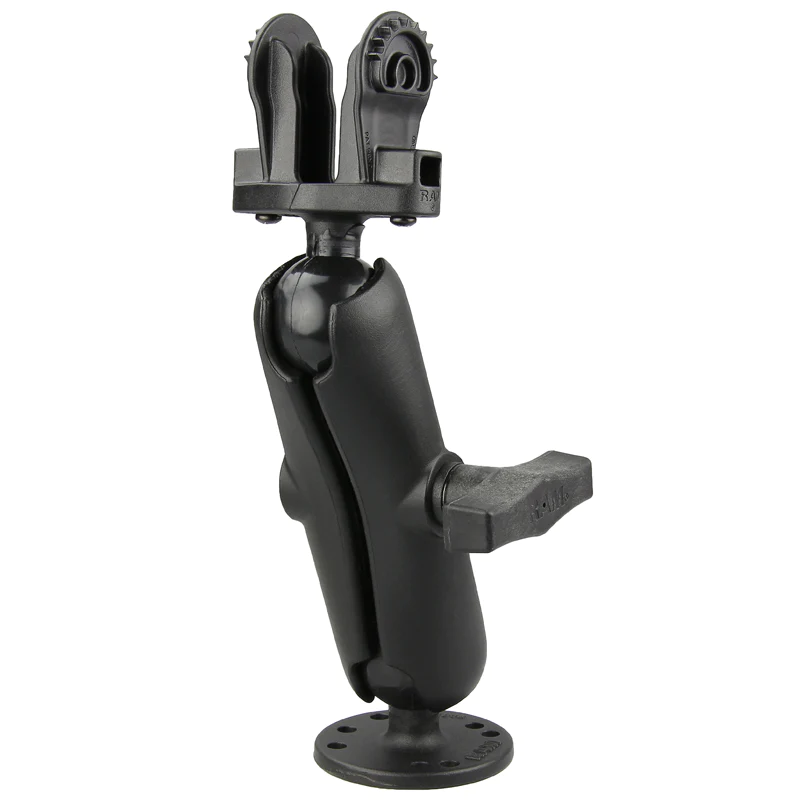 RAM-101-LO12 - RAM Mounts Double Ball Mount for Lowrance Hook2 & Reveal Series – Image 3