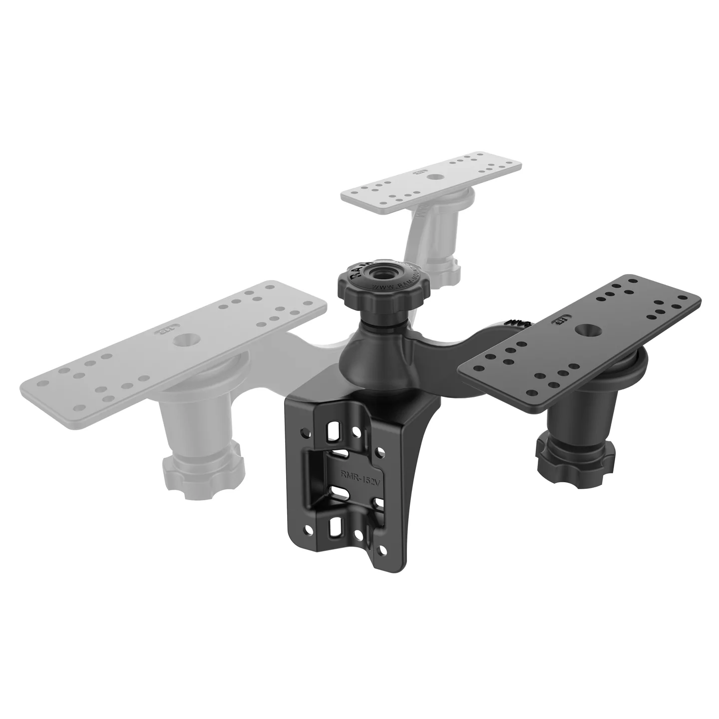 RAM-109VU - RAM Mounts Vertical 6" Swing Arm Mount for Fishfinders – Image 3