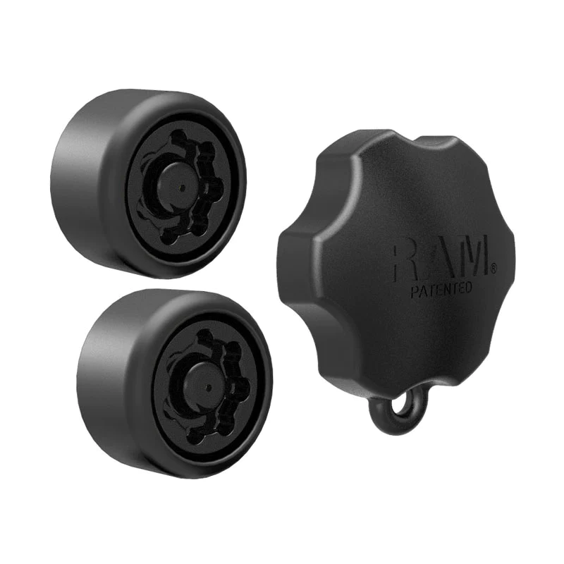 RAP-S-KNOB-109U - RAM Mounts Pin-Lock Security Kit for Single Swing Arm Mount - Image 2