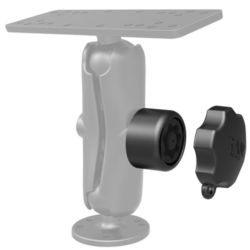 RAP-S-KNOB5U - RAM Mounts Pin-Lock Security Knob for C Size Socket Arms