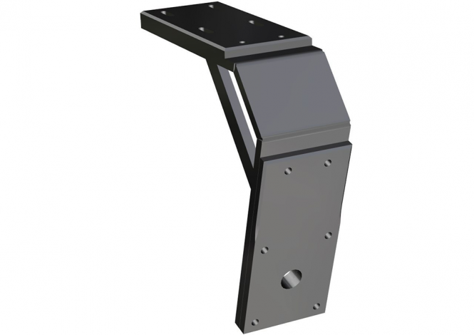 Deck Mount Short-Long 8 inch Aft 11 inch Drop