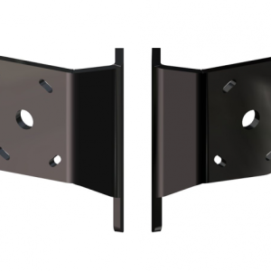 Dual Side Mount to Jackplate Negative 2 inch Aft Setback 2 inch Rise Port/Starboard Side Black
