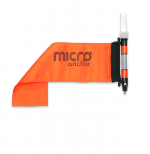 Micro Anchor Spike Lighted Flag Topper