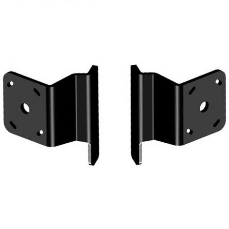 Dual Side Mount to Jackplates 2 inch Aft Setback 2 inch Rise Port/Starboard Side Black