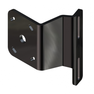 Side Mount to Jackplate 2 inch Setback 2 inch Rise Port Side Black