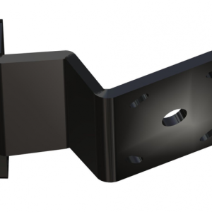 Side Mount to Jackplate 2 inch Setback 6 inch Rise Starboard Side Black