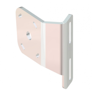 Side Mount to Jackplate Negative 2 inch Aft Setback 2 inch Rise Port Side White