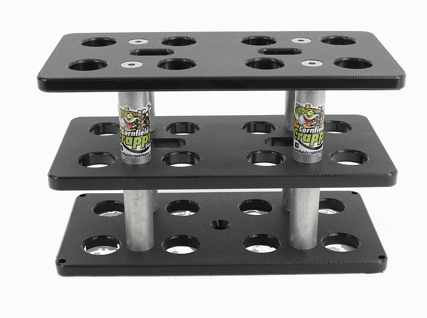 Cornfield Crappie Gear Launch Pad (8 Holes)