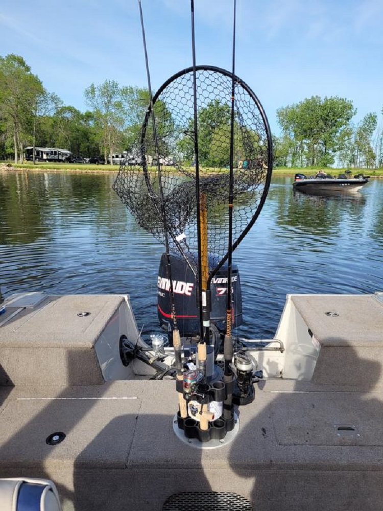 Fishing Rod Retainer Caddy