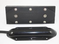 Shield for Lowrance LSS1 Structure Scan Transducer on Jack Plate, Hole Shot Plate or Set Back