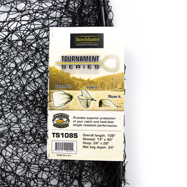 Stowmaster Tournament Bass & Walleye Net 108″ - Image 2