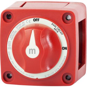 Blue Sea m-Series Dual Circuit Battery Switch