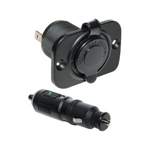 Blue Sea 12V DC Plug With Dash Socket