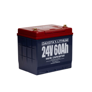 Dakota Lithium 24V 60AH Deep Cycle Single Battery