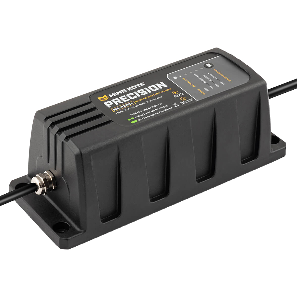 Minn Kota MK-110PCL Precision Charger – 1 Bank x 10 Amp