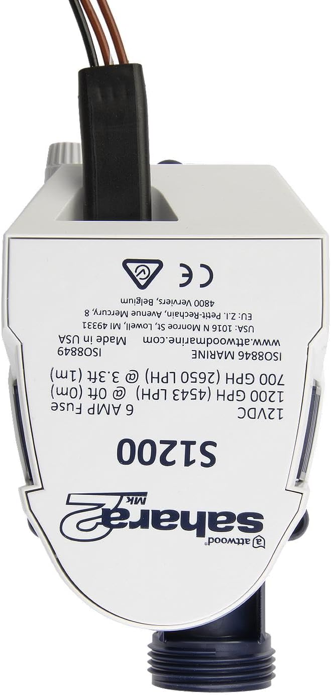 Sahara Mk2 S1200 Automatic Bilge Pump - Image 3