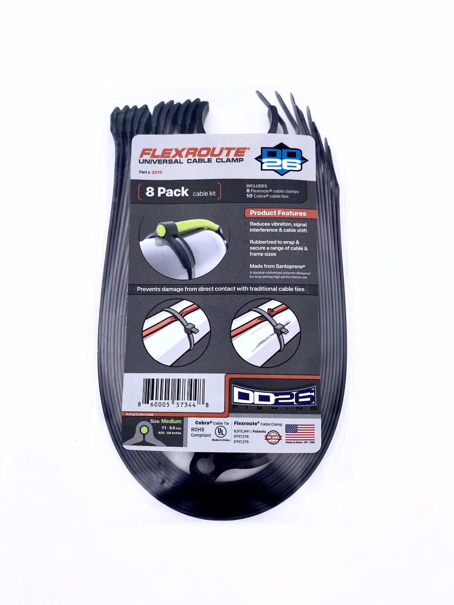 Flexroute Cable Clamp Kit