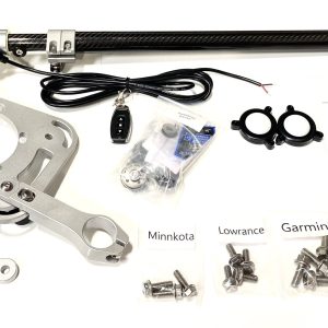 Live Foot Turret System With Power Pole Move Trolling Motor And Universal Transducer Bracket