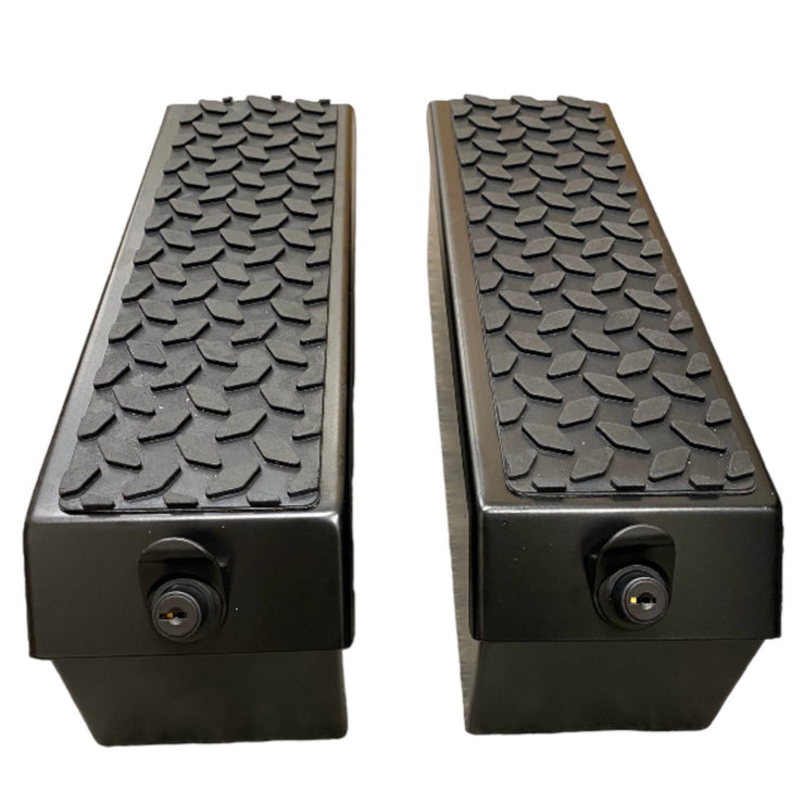 Step And Glove Box Combo For Bass Cat Puma STS Models With Middle Seat And Caracal STS Models With The Existing Fiberglass Step Box