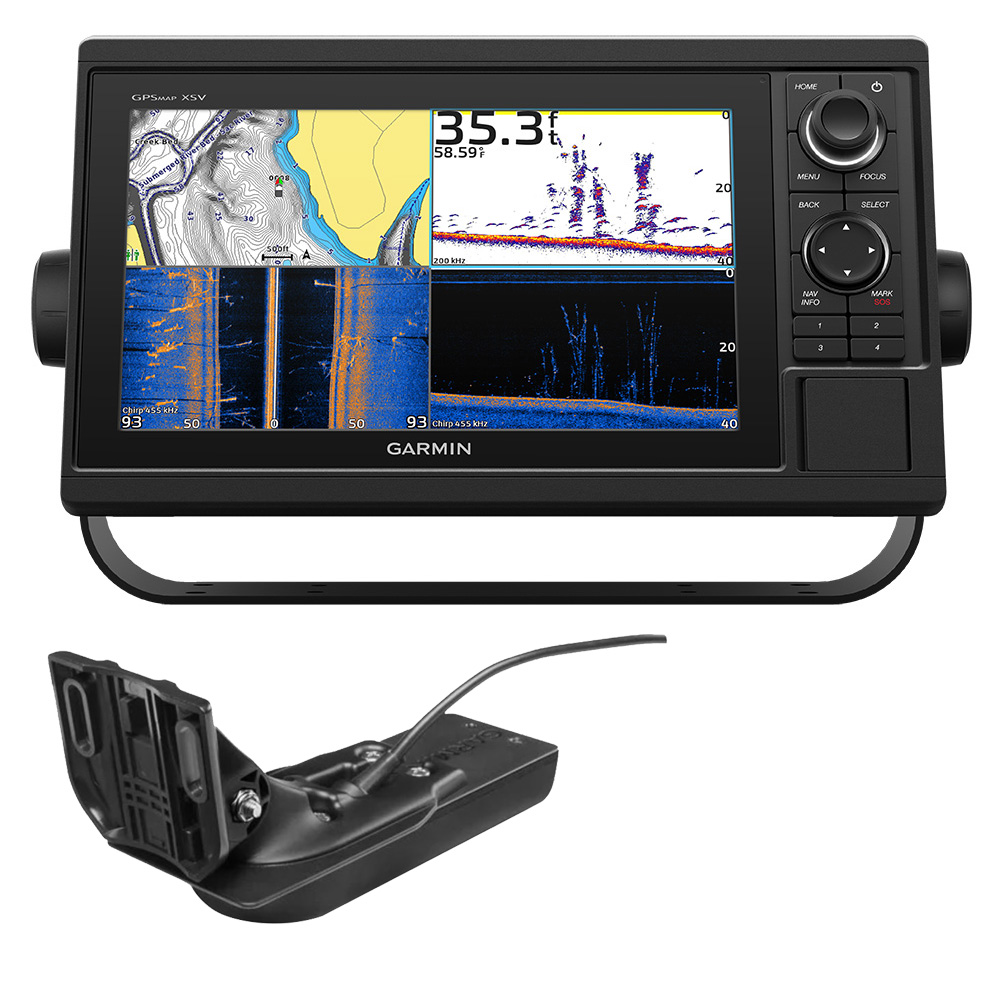GPSMAP 1042xsv 10 Inch Chartplotter/Sonar With GT52-TM And Garmin Navionics+