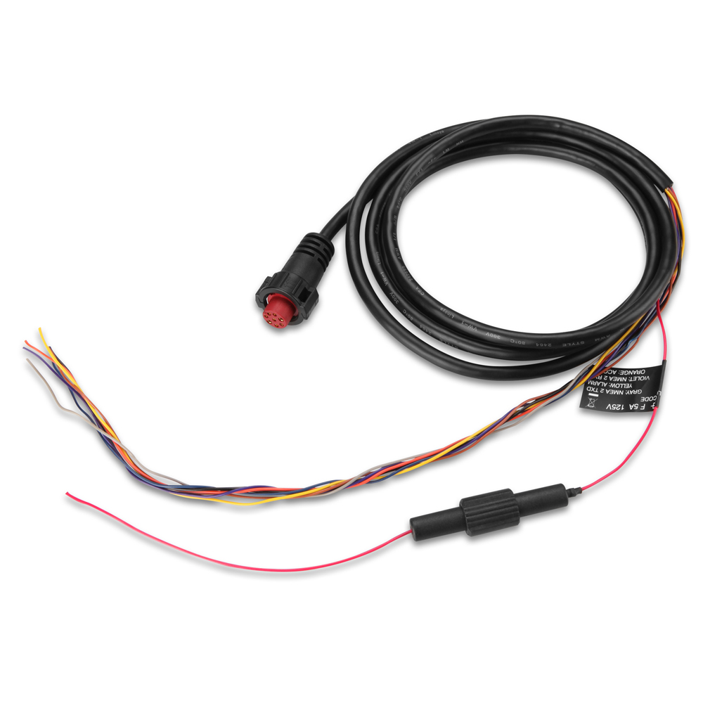 8 Pin Power Cable For ECHOMAP And GPSMAP Series