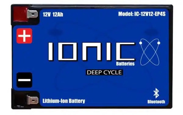 12V 12Ah Deep Cycle Battery With Bluetooth - Image 4