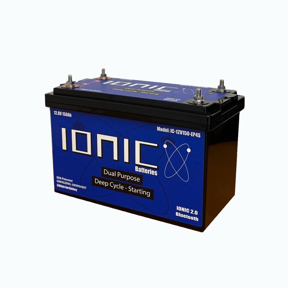 12V 150Ah Dual Purpose Starter Battery 1600 CA With Bluetooth - Image 3