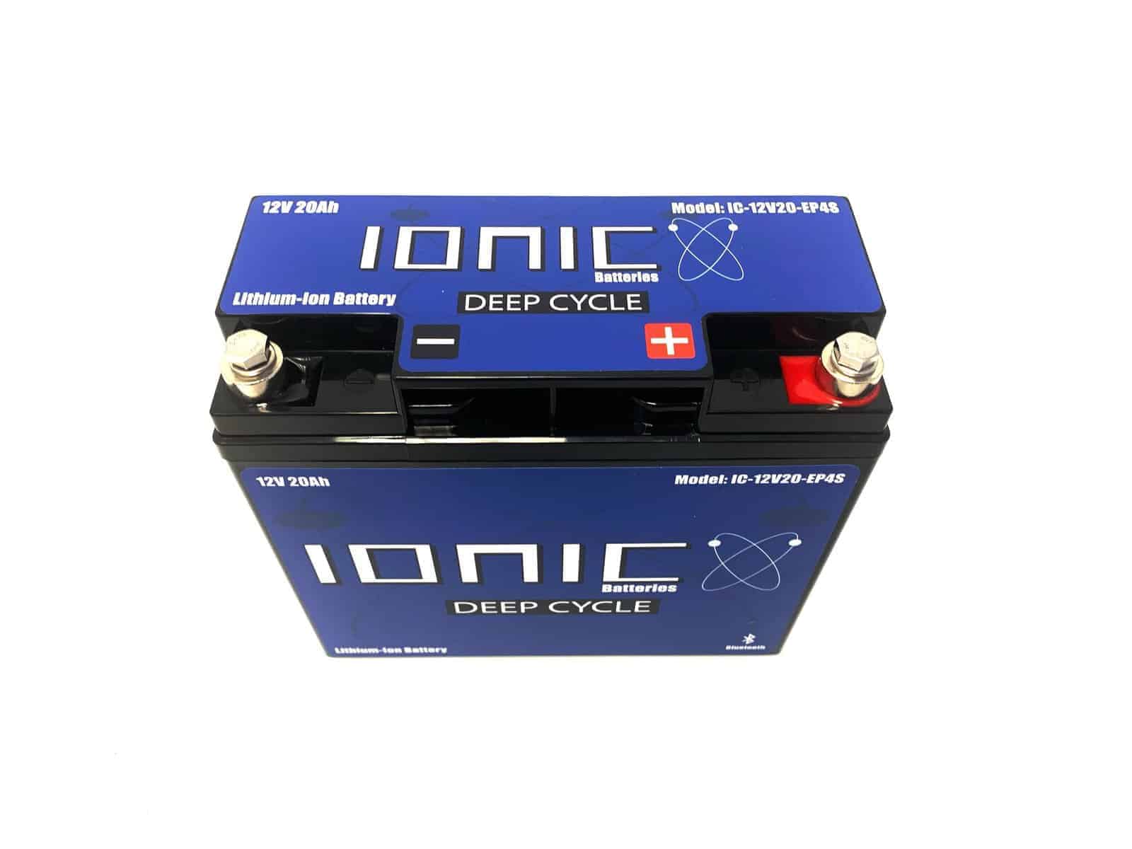 12V 20Ah Deep Cycle Battery With Bluetooth - Image 4