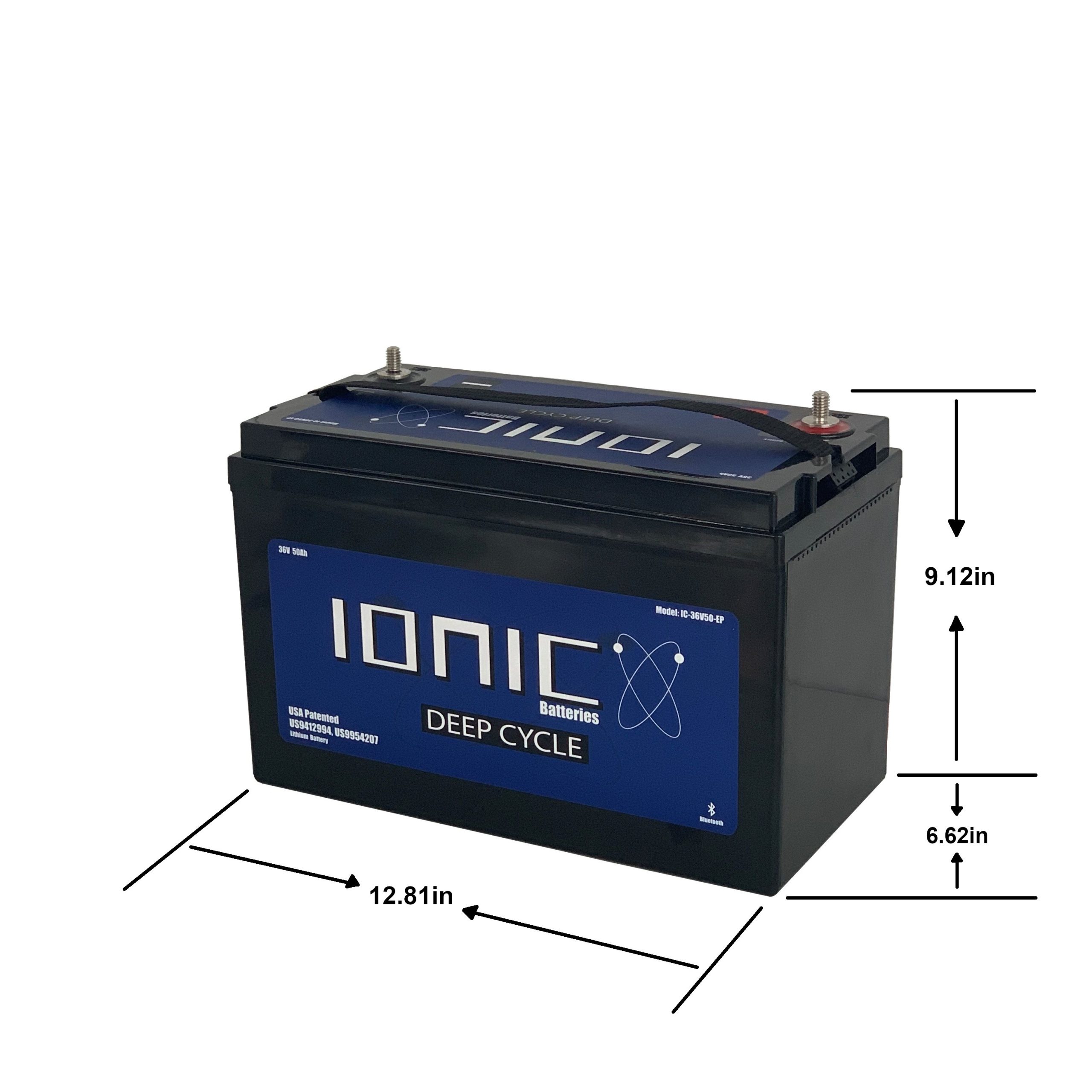 36V 50Ah Deep Cycle Battery With Bluetooth - Image 6